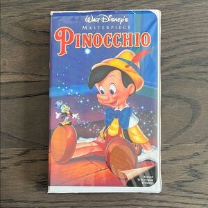 Walt Disney’s Masterpiece Pinocchio VHS